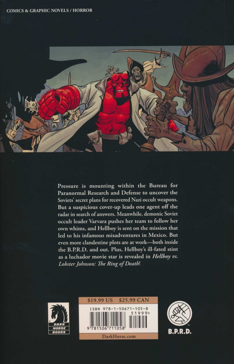 HELLBOY AND THE BPRD 1956 SC [9781506711058]