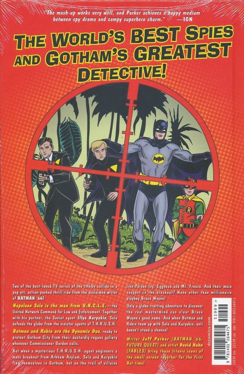 BATMAN 66 MEETS THE MAN FROM UNCLE HC [9781401264475]