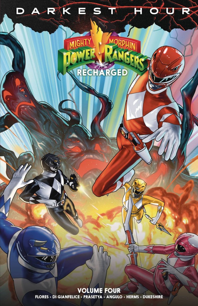 MIGHTY MORPHIN POWER RANGERS RECHARGED VOL 04 SC [9781608861576]
