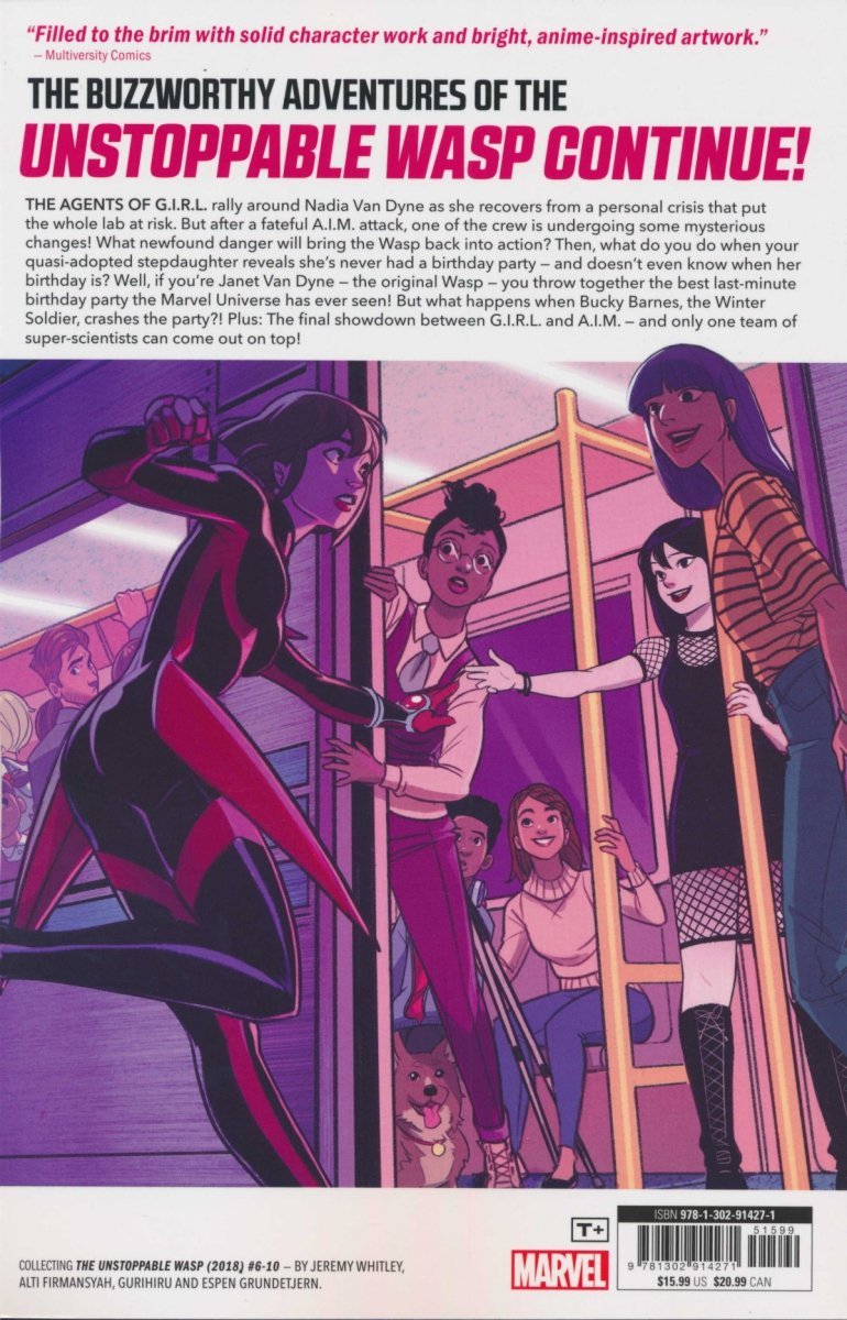 UNSTOPPABLE WASP UNLIMITED VOL 02 GIRL VS AIM SC [9781302914271]