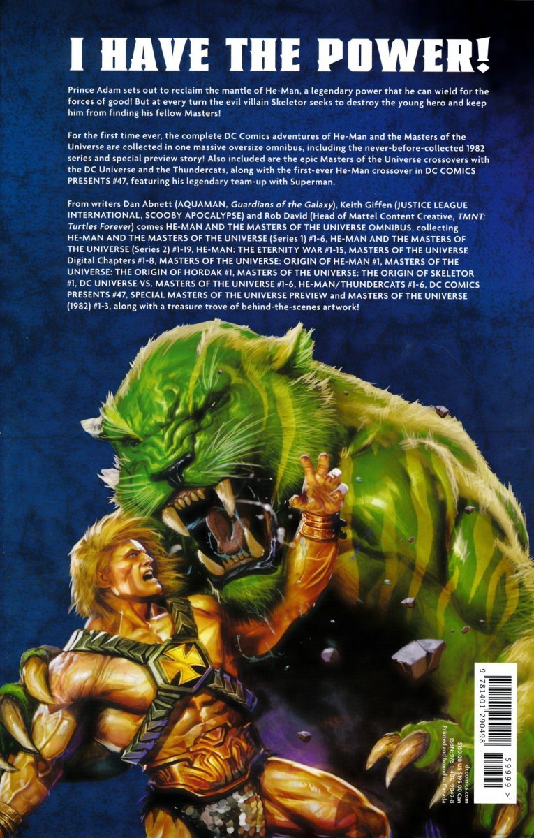 HE-MAN AND THE MASTERS OF THE UNIVERSE OMNIBUS