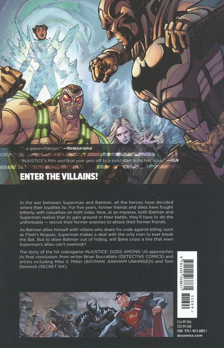 INJUSTICE GODS AMONG US YEAR FIVE VOL 01 SC [9781401268831]