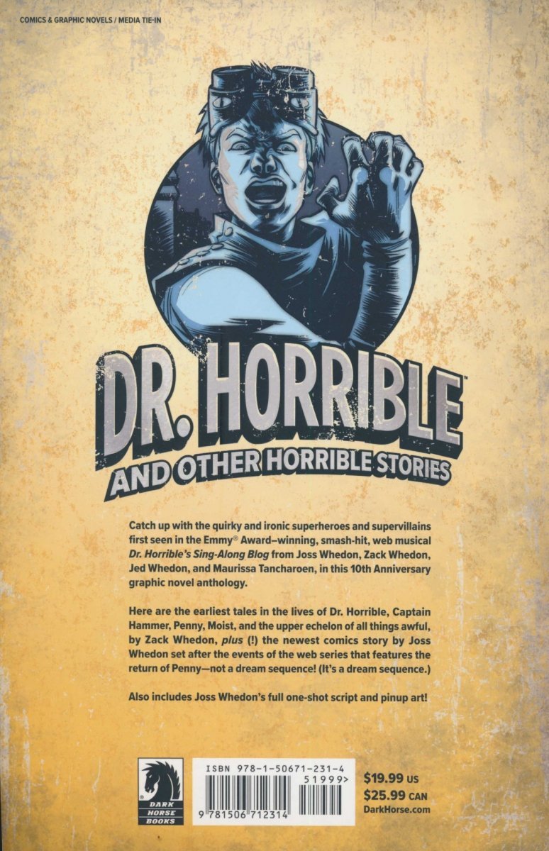 DR HORRIBLE AND OTHER HORRIBLE STORIES SC [9781506712314]