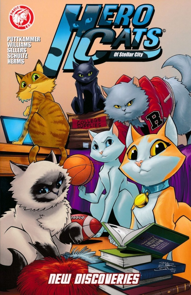 HERO CATS OF STELLAR CITY NEW DISCOVERIES SC [9781632291097]
