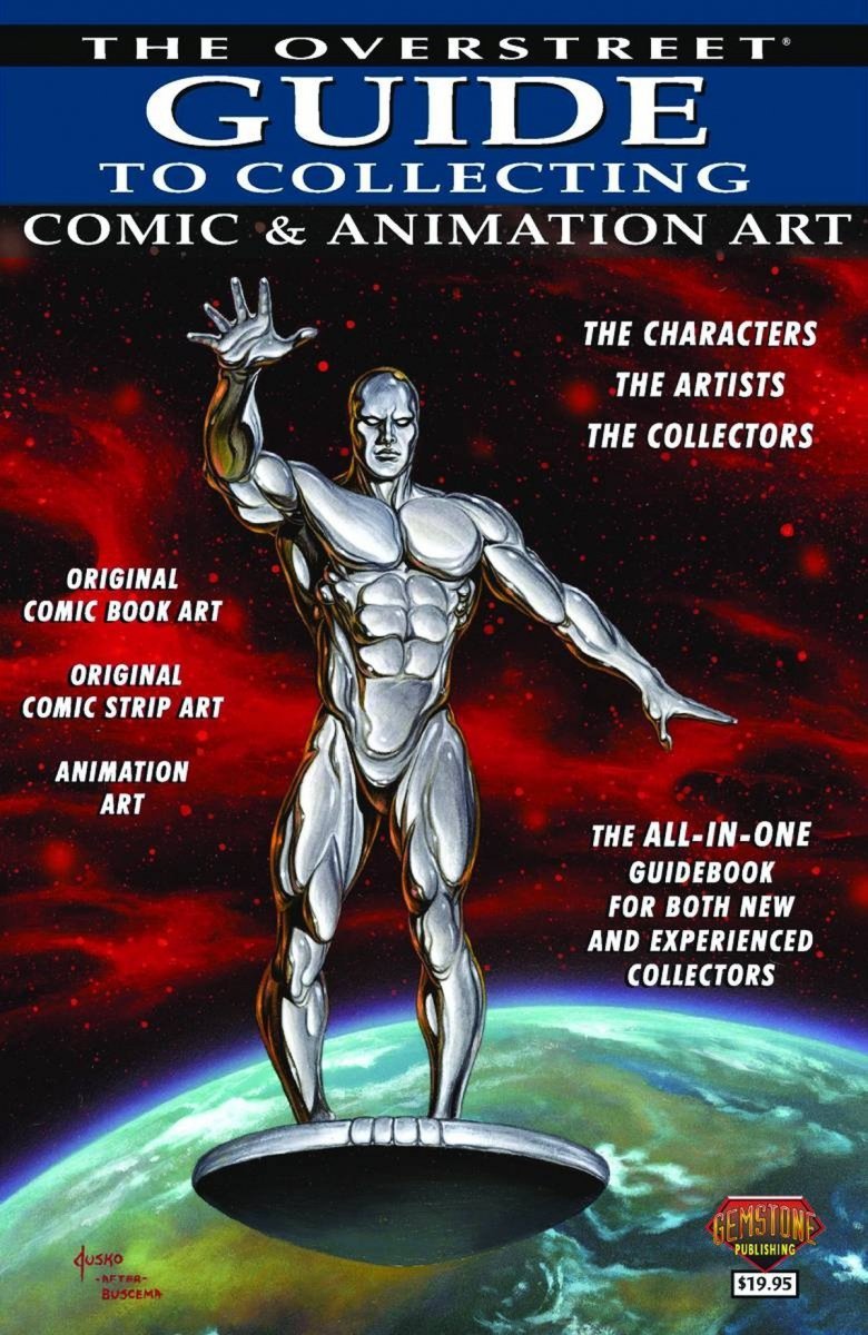 OVERSTREET GUIDE SC COLLECTING COMIC AND ANIMATION ART