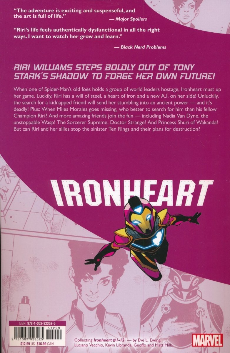 IRONHEART MEANT TO FLY SC [9781302923525]