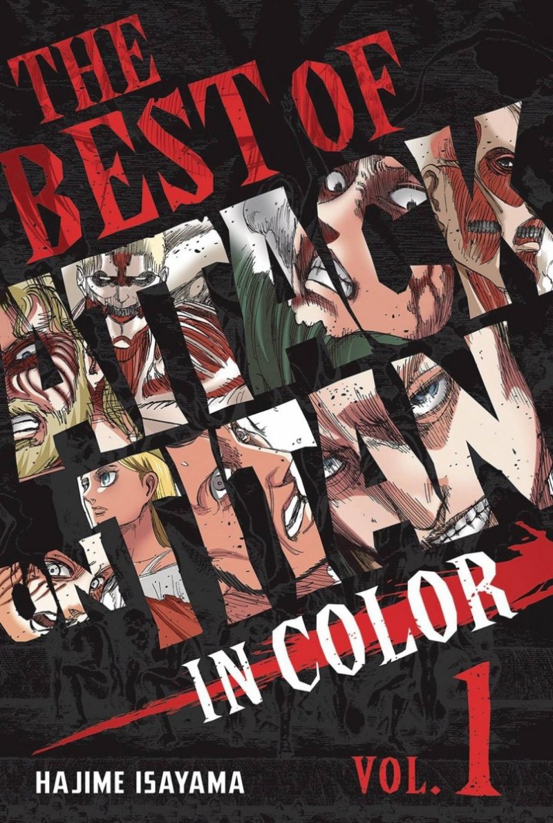 BEST OF ATTACK ON TITAN IN COLOR VOL 01 HC [9781646514755]