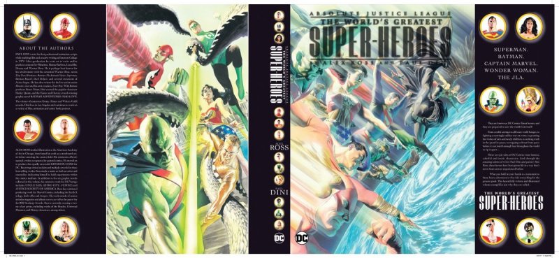 ABSOLUTE JUSTICE LEAGUE THE WORLDS GREATEST SUPER-HEROES BY ALEX ROSS AND PAUL DINI HC [9781779526311]