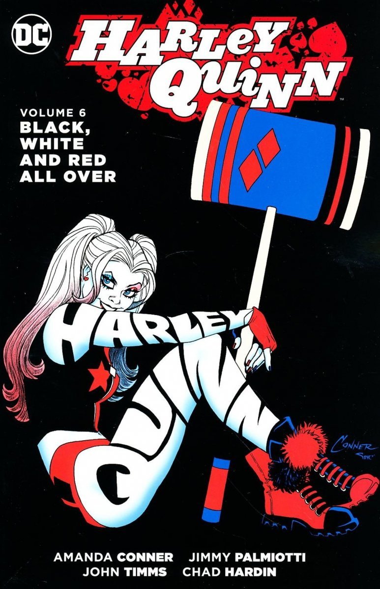 HARLEY QUINN VOL 06 BLACK WHITE AND RED ALL OVER SC [9781401272593]