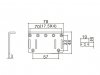 Mostek do basu GOTOH 203B-4 (CR)