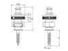 Blokowane zaczepy paska SCHALLER S-Locks L (BC)