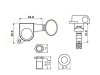 Klucze blokowane VPARTS VGX-07LK (CR, 7L)