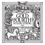 Pojedyncza struna ERNIE BALL Gold D4