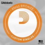 Pojedyncza struna D'ADDARIO 80/20 Bronze 023w