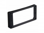 Wklęsła, wysoka ramka humbuckera HOSCO MR-1RB (BK)