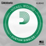 Struna do basu D'ADDARIO XL Nickel Wound 042