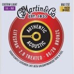 Struny MARTIN LifeSpan 2.0 Treated Bronze (11-52)