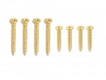 Wkręty do ramek humbuckerów VPARTS SC5-L (GD)