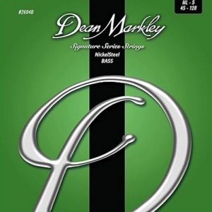 Struny DEAN MARKLEY Nickel Steel (45-128) 5str.