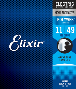 Struny ELIXIR PolyWeb Nickel Plated (11-49)