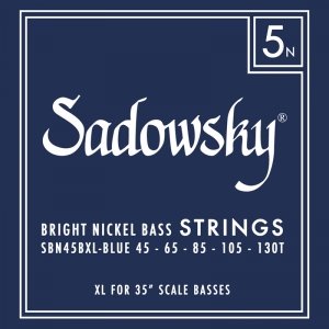 Struny SADOWSKY Blue Bright Nickel (45-130) 5str