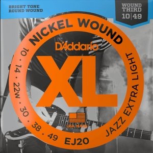 Struny D'ADDARIO XL Nickel Wound EJ20 (10-49)