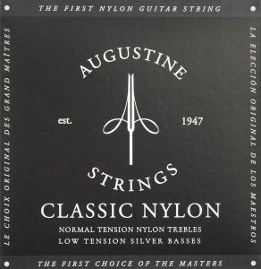 Struny AUGUSTINE Classic Nylon Black Normal/Low