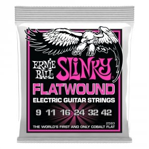 Struny ERNIE BALL 2593 Cobalt Flatwound (09-42)