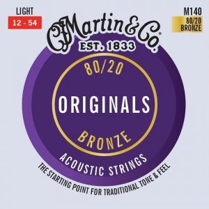 Struny MARTIN Originals Bronze M140 (12-54)