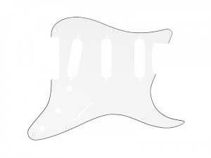 Pickguard SSS FENDER 0991360000 (WH)