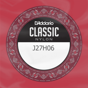 Struna E6 do klasyka D'ADDARIO J27H06