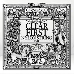 Pojedyncza struna ERNIE BALL Clear Nylon E1