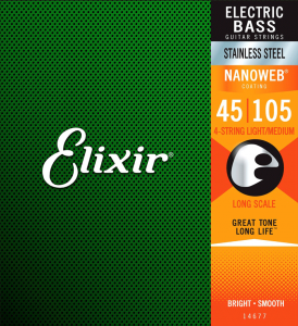 Struny do basu ELIXIR Stainless Steel (45-105)