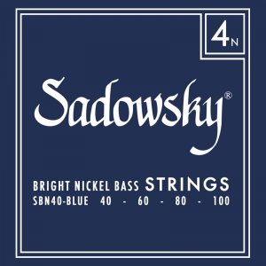 Struny SADOWSKY Blue Bright Nickel (40-100)