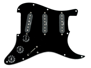 SEYMOUR DUNCAN YJM Fury Strat Pickguard (BK)