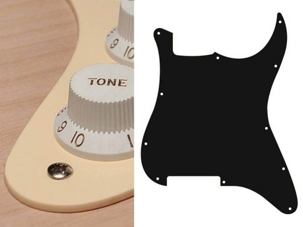 Pickguard bez otworów BOSTON ST-100 (CRE)