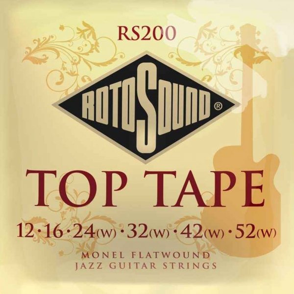 Struny ROTOSOUND RS200 Top Tape (12-52) Jazz