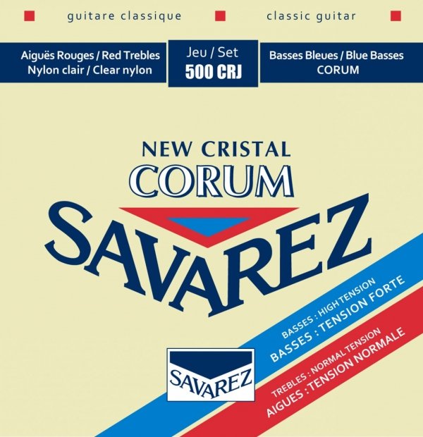 Struny SAVAREZ New Cristal Corum 500 CRJ Mixed