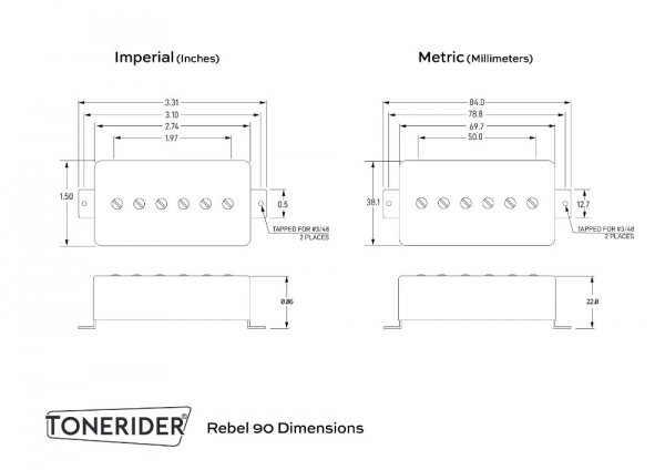 TONERIDER Rebel 90 (N, neck)