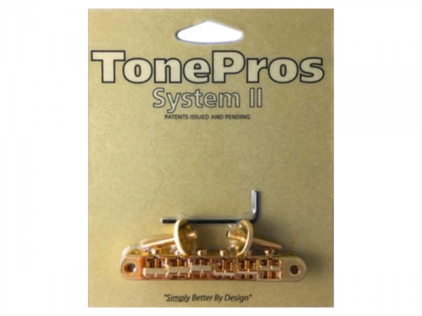 Mostek tune-o-matic 4,2mm TONEPROS AVR2P (GD)