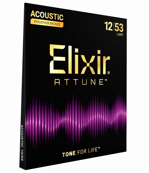 Struny ELIXIR Attune Phosphor Bronze (12-53)