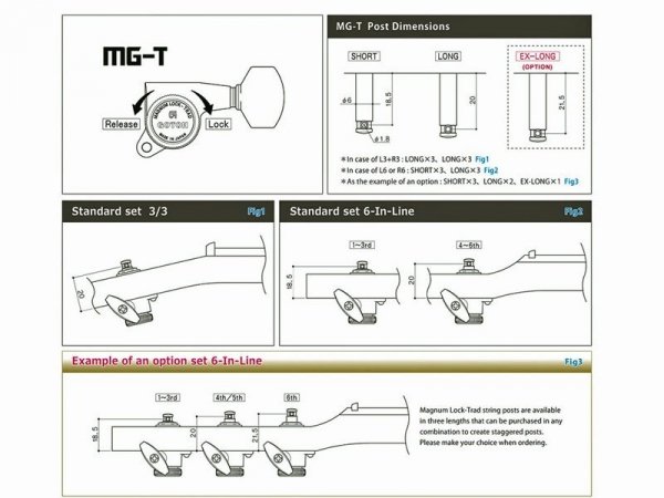Klucze blokowane GOTOH SG301-04 MG-T (CK,3+3)