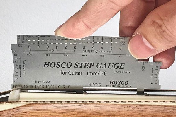 HOSCO Step Gauge miarka do gitar