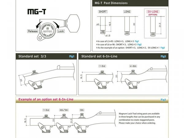 Klucze blokowane GOTOH SGL510Z-A01 MG-T (GD,3+3)