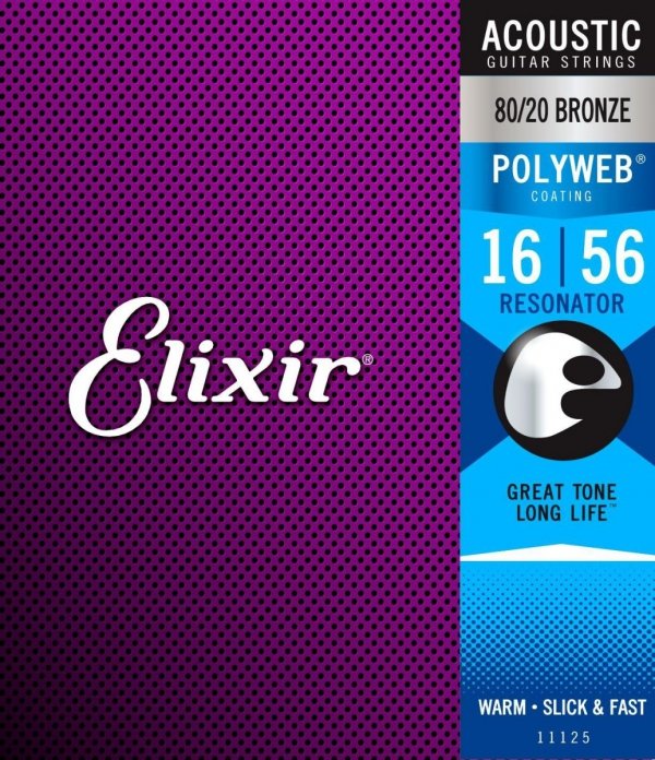 Struny ELIXIR 80/20 Bronze (16-56) Resonator