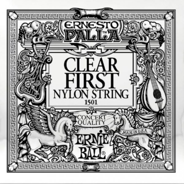 Pojedyncza struna ERNIE BALL Clear Nylon E1