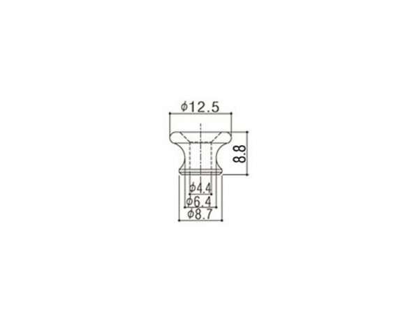 Aluminiowe zaczepy paska GOTOH EP-A1 RELIC