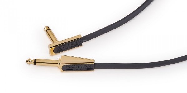 Kabel patch ROCKBOARD Flat Gold SA (40cm)