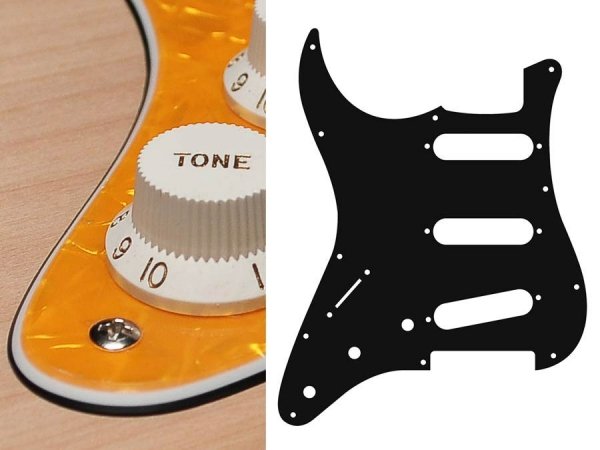 Pickguard leworęczny SSS BOSTON SL-313 (PY)