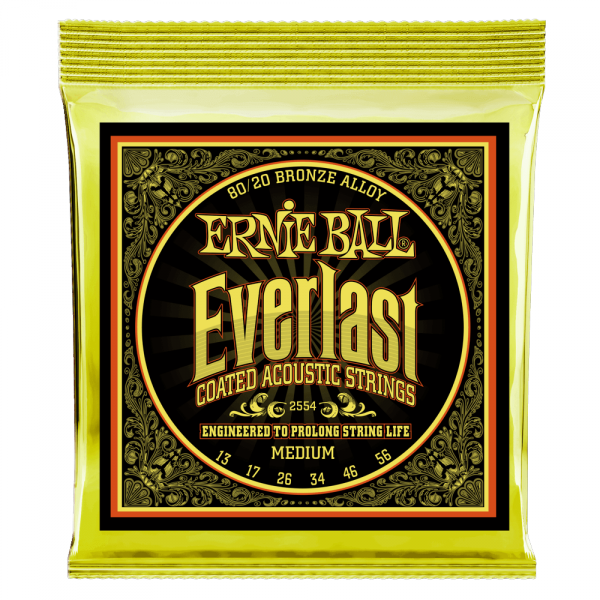 Struny ERNIE BALL 2554 Everlast Bronze (13-56)